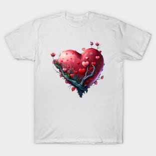 beautiful heart for a loved one for valentine's day T-Shirt